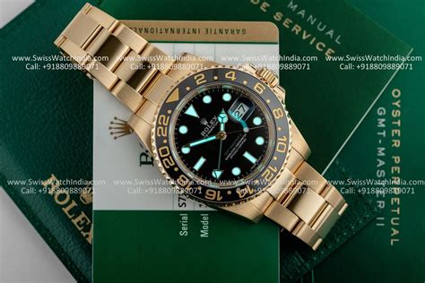 18k gold replica rolex watches